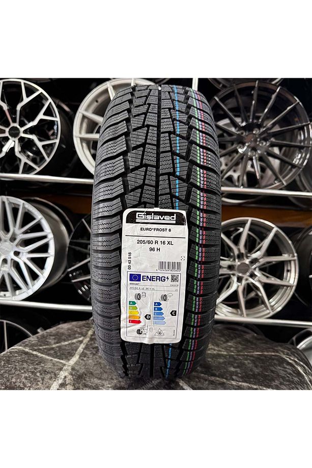 205/60 R16 96H XL Gislaved Euro Frost 6 Kışlık Lastik (1 ADET) - 1