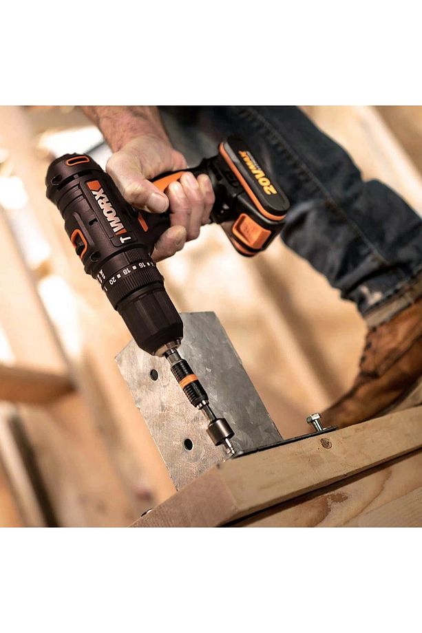 Wx370.9 20volt Profesyonel Şarjlı Darbeli Matkap (AKÜ DAHİL DEĞİLDİR) - 7