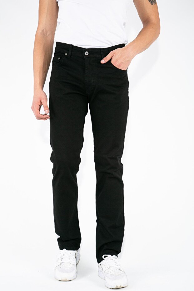 جينز أسود - رفيع قابل للتمدد - 2