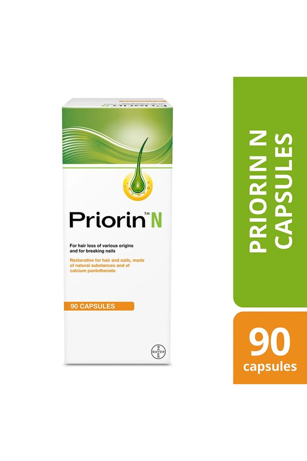 Bayer Priorin Anti Hair Loss Capsules Hair Growth Loss Treatment 90 Capsules