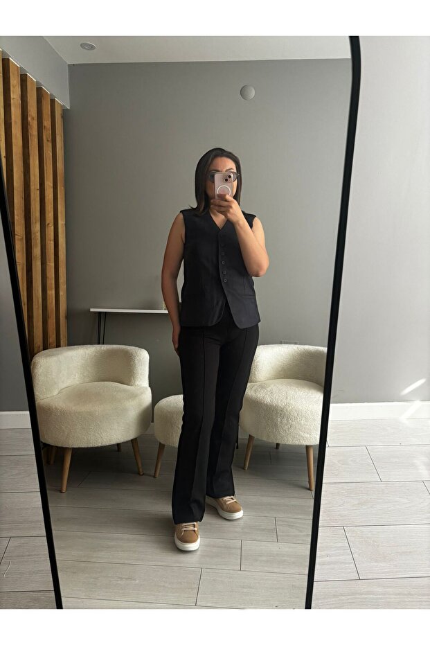 DÜĞMELİ YELEK - 1