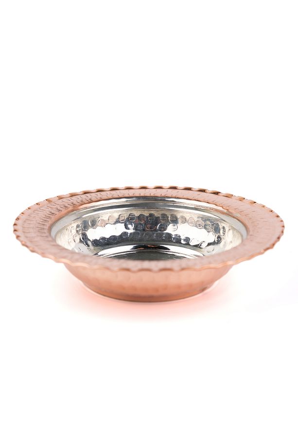 Bakır Tabak Kahvaltılık Çerezlik Seti 4'lı 11.5 Cm - 3