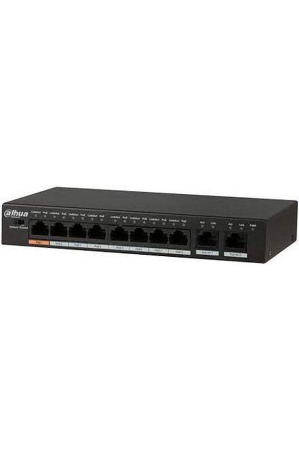 Poe Switch Pfs3010-8et-96 8x10/100 2ge Uplink 96w - 2
