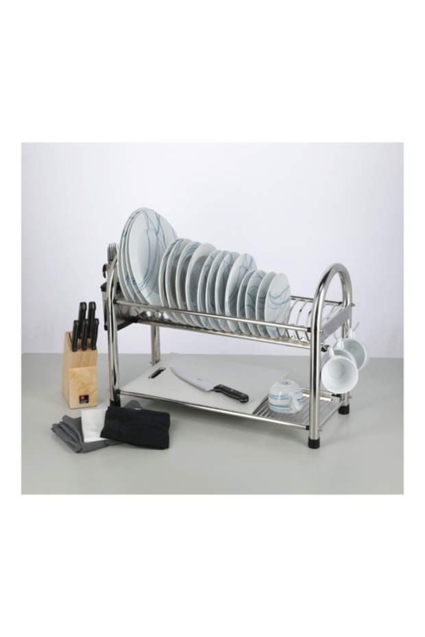 رف أطباق كبير مكون من طبقتين DQ-6264A2 - 2