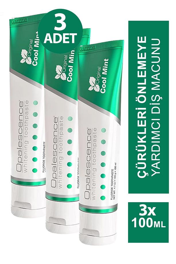 Diş Macunu Beyazlatıcı 133 gr 3 Adet - 1