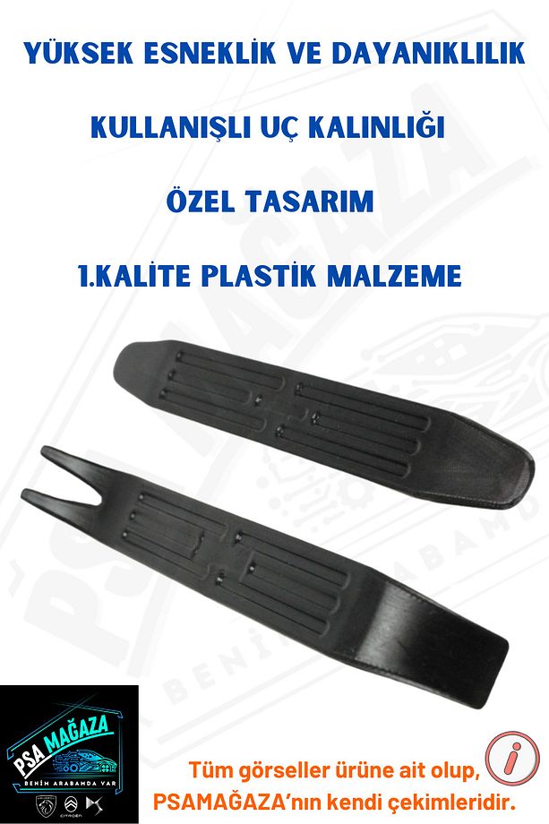 2’li Trim ve Döşeme Sökme Aparatı (2’li set) 1.Sınıf Sağlam ve Kaliteli Ürün [Toprido & Trim] - 7