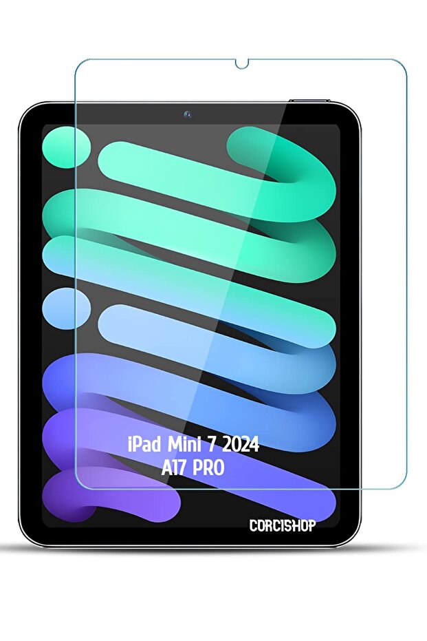 واقي شاشة نانو مرن غير قابل للكسر متوافق مع iPad Mini 7 2024 A17 Pro موديل 8.3 بوصة