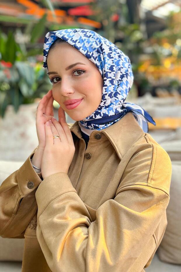 وشاح رياضي - 10030P-25 - تيفيل - نمط مخالب الغراب