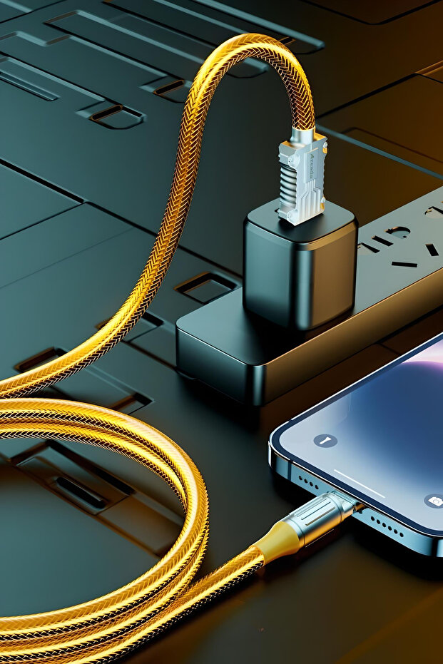 6A Type-c to Usb Hızlı Şarj Kablosu 1.5 mt - Yüksek Kalite - 3