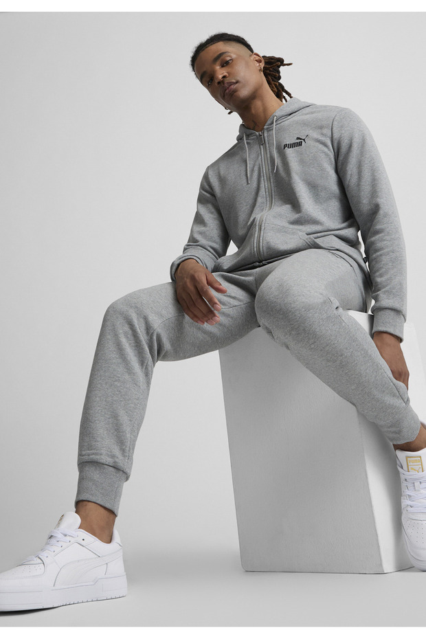 Essentials Small Logo Kapuzenjacke - 3