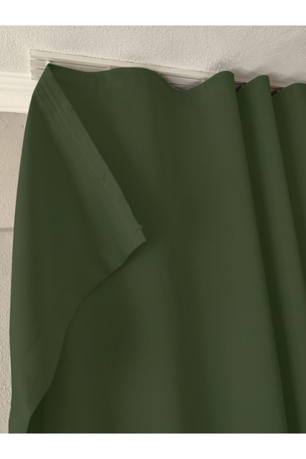 Sunshade Blackout Straight-Fit Curtain for Cornice