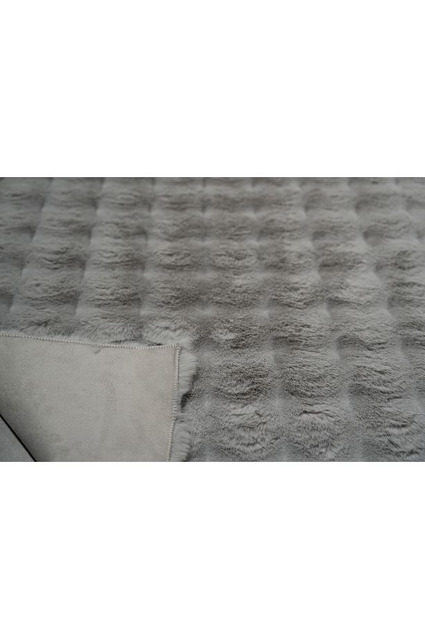 Bubble Tavşan Tüyü, Kaymaz Süet Taban, Süper Soft, Ultra Lüks, Yıkanabilir Halı - 3