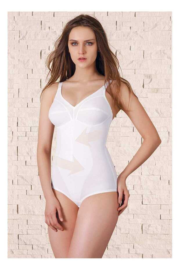 Women's Recovery Body Slimming Stitched Tight Badi Corset with Hook at the Bottom (5204)