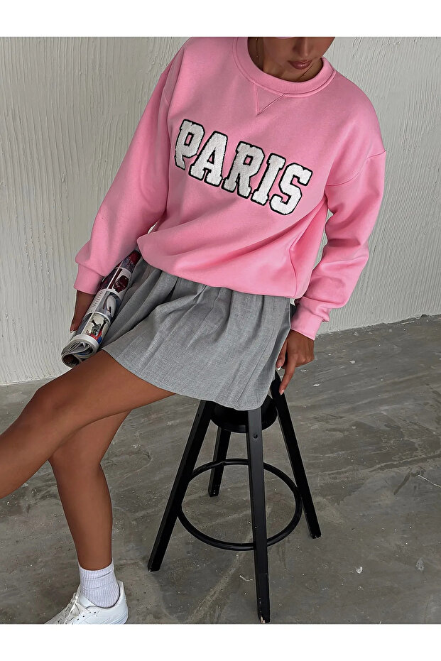 3-thread raised sweatshirt - 3