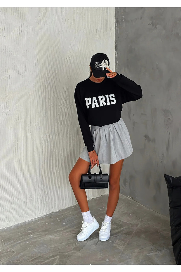 3-thread raised sweatshirt - 3