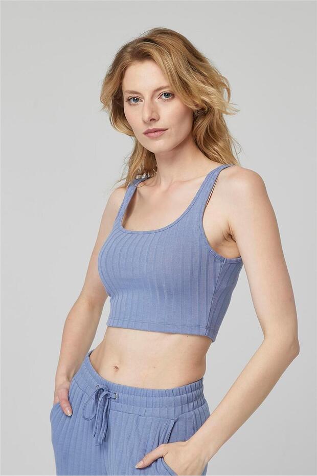 Topthick Askılı Kırpılmış Üst - 2