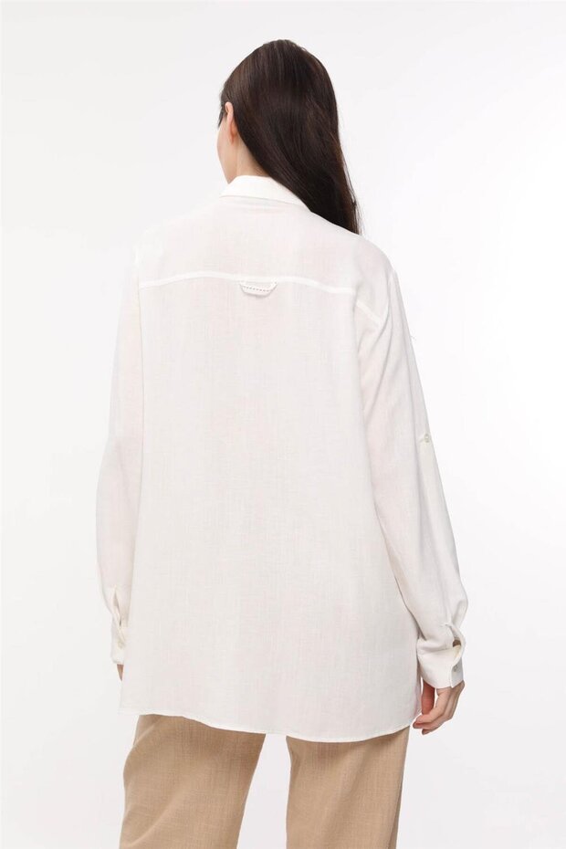 Keten Gömlek - 4