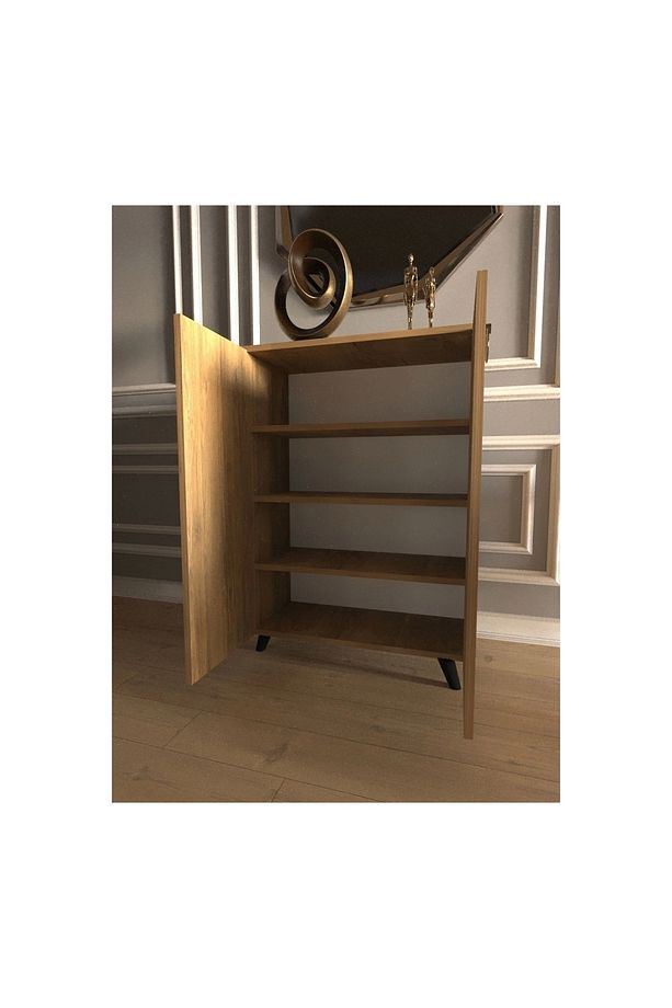 Modern Lüks Ahşap Ayakkabılık - 3