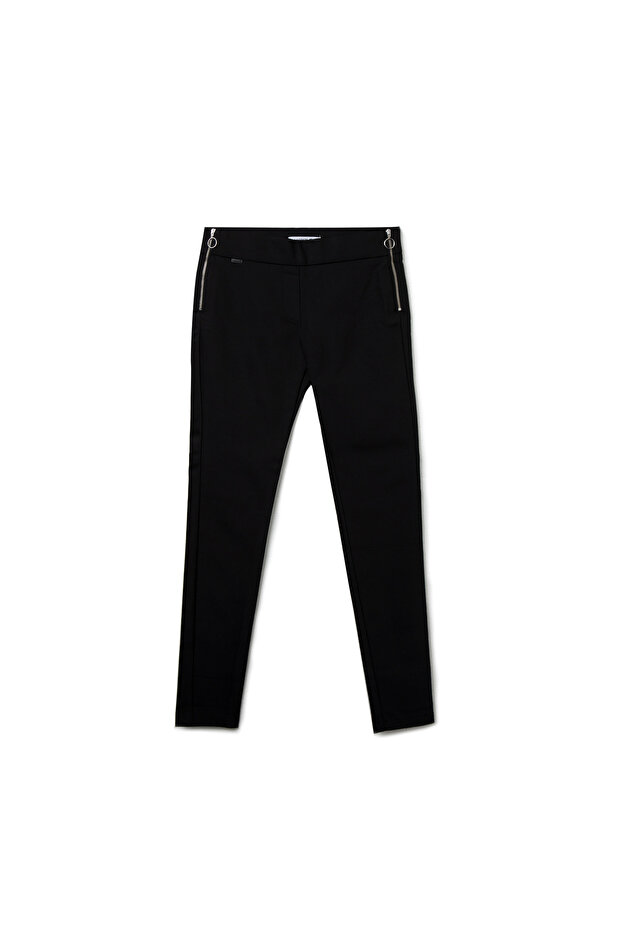 Kadın Siyah Pantolon - 1