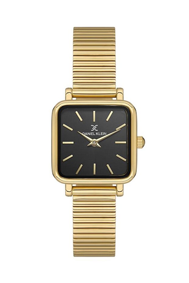 Gold Color Women's Wristwatch - Metal Case and Band