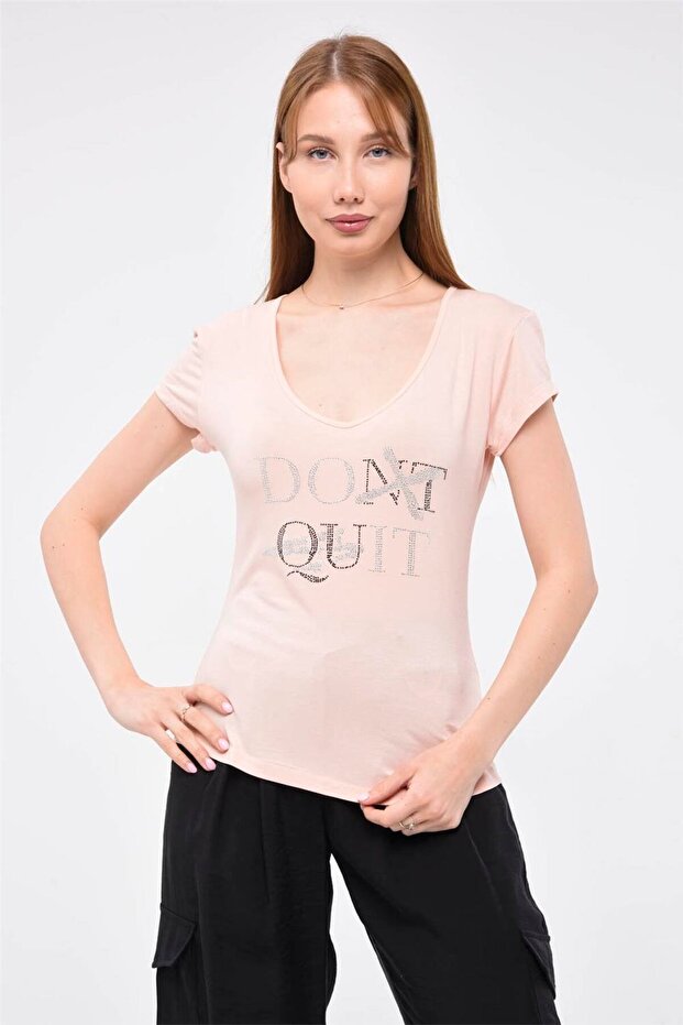 Do It Baskılı Tshirt - 1