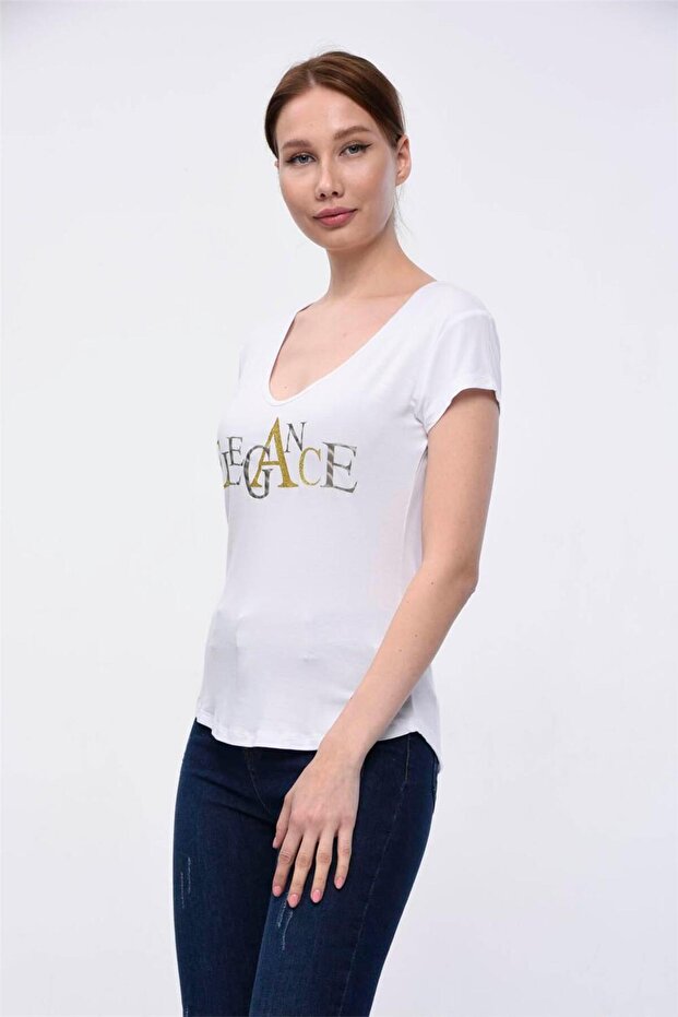 Baskılı Tshirt - 2