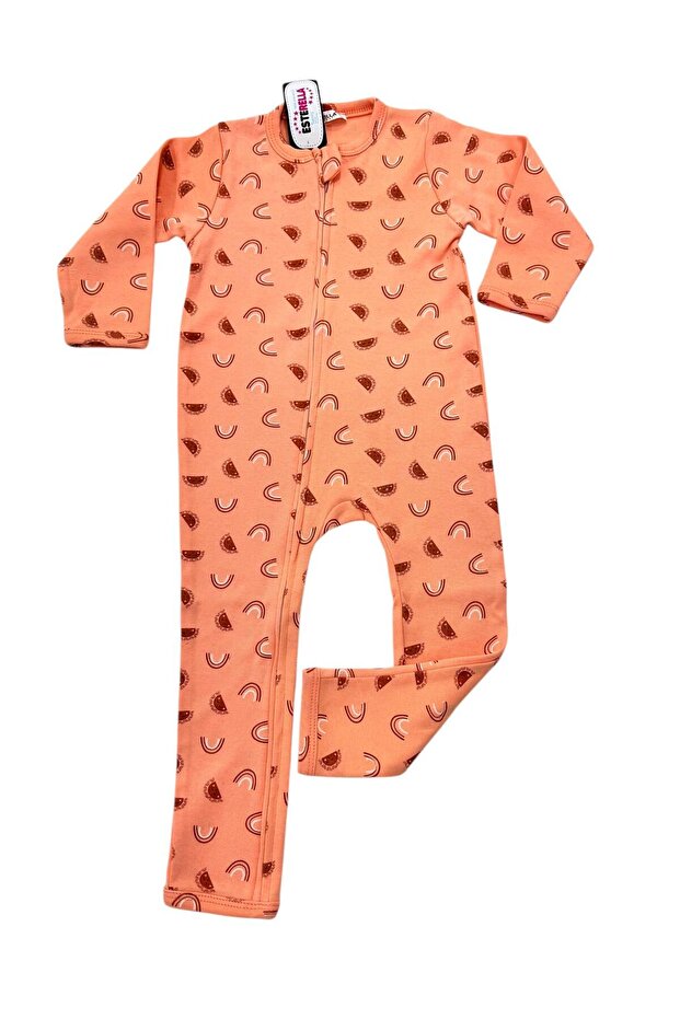 1 Tog Printed Children's Combed Cotton Sleeping Bag / Zipper Protection Sleeping Bag / Girl-Boy Sleeping Bag