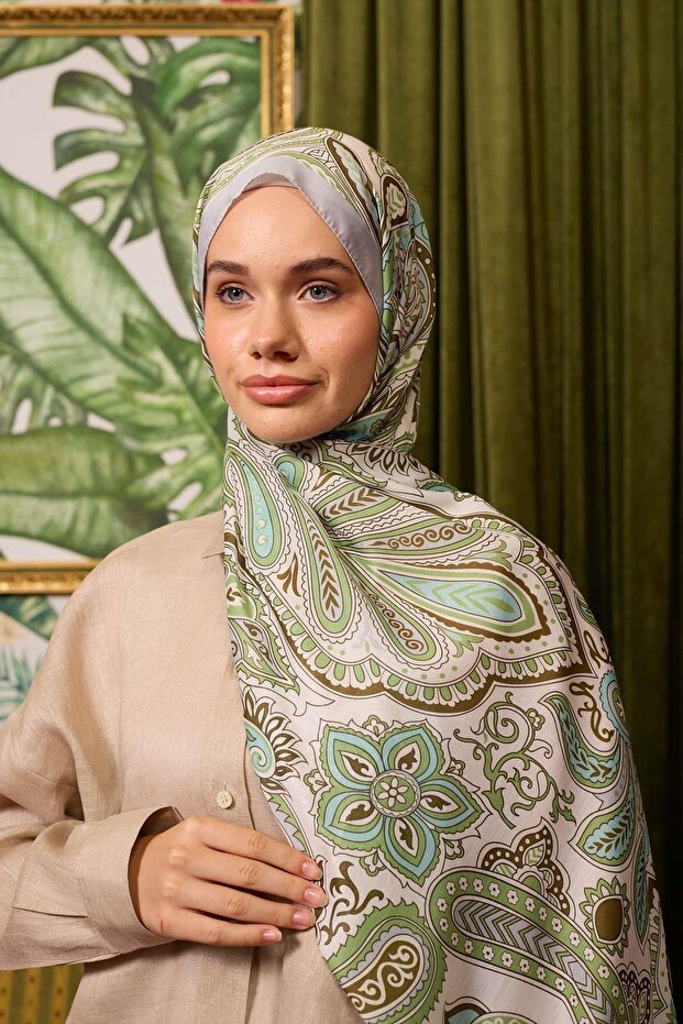 Pateh Pattern Thin Cotton Shawl - 2