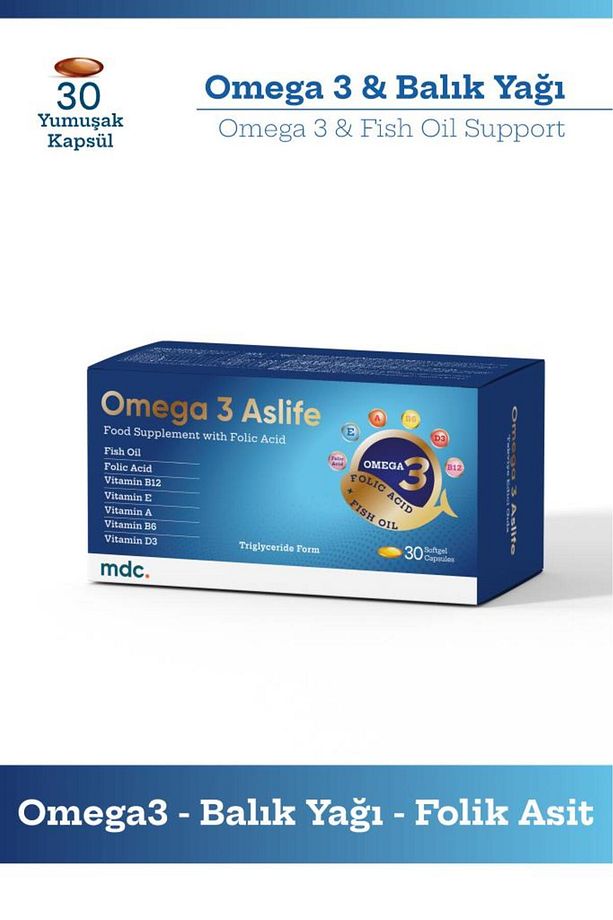 Omega 3 Aslife 30 Kapsül - 2