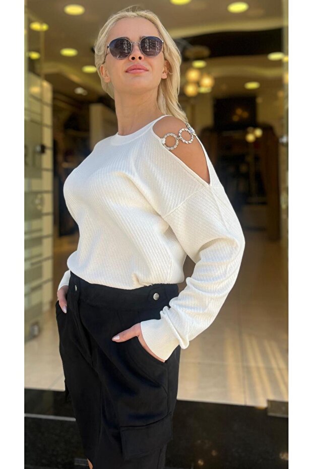 SÜET KUMAŞ MİNİ ETEK - 5