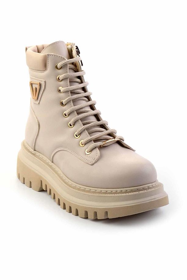 Bej  Kadın Bot & Bootie K02377030509 - 3