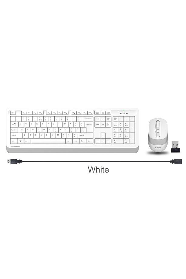 Q TR Usb Multimedia Kablolu Klavye Mouse Seti  Beyaz - 2