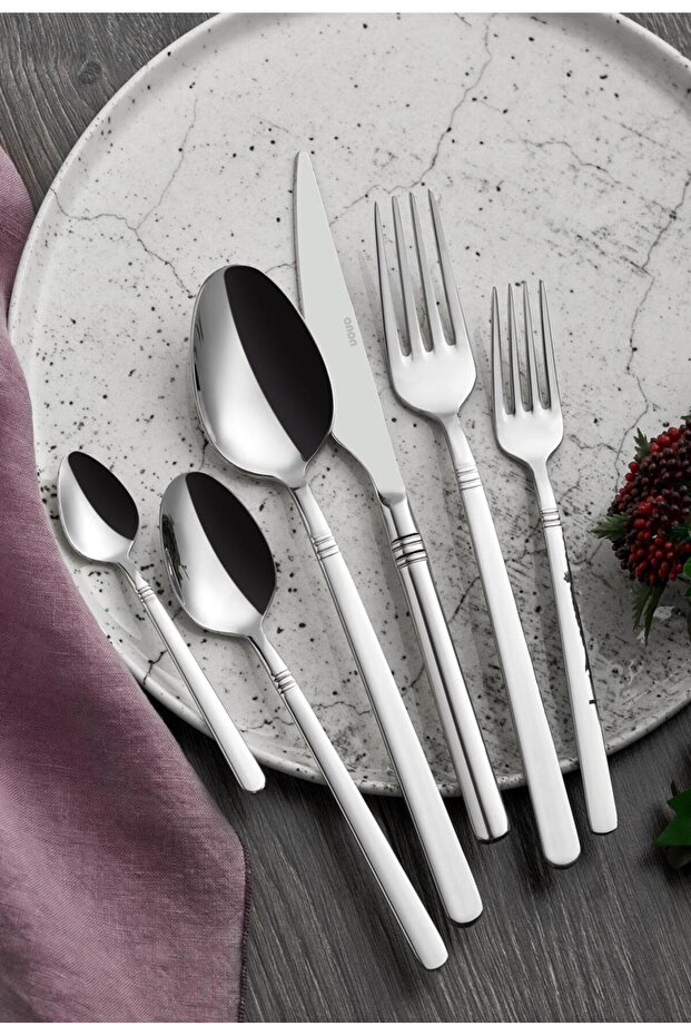 Paris 6'lı Tatlı Çatalı Takımı - 3