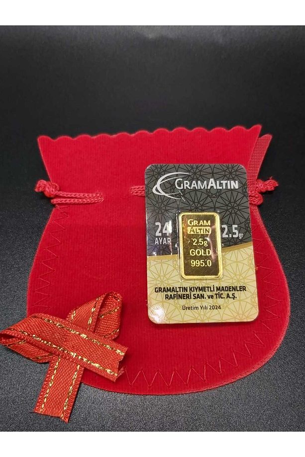 1 Adet 2.5 gr 24 Ayar (995) Altın - 5