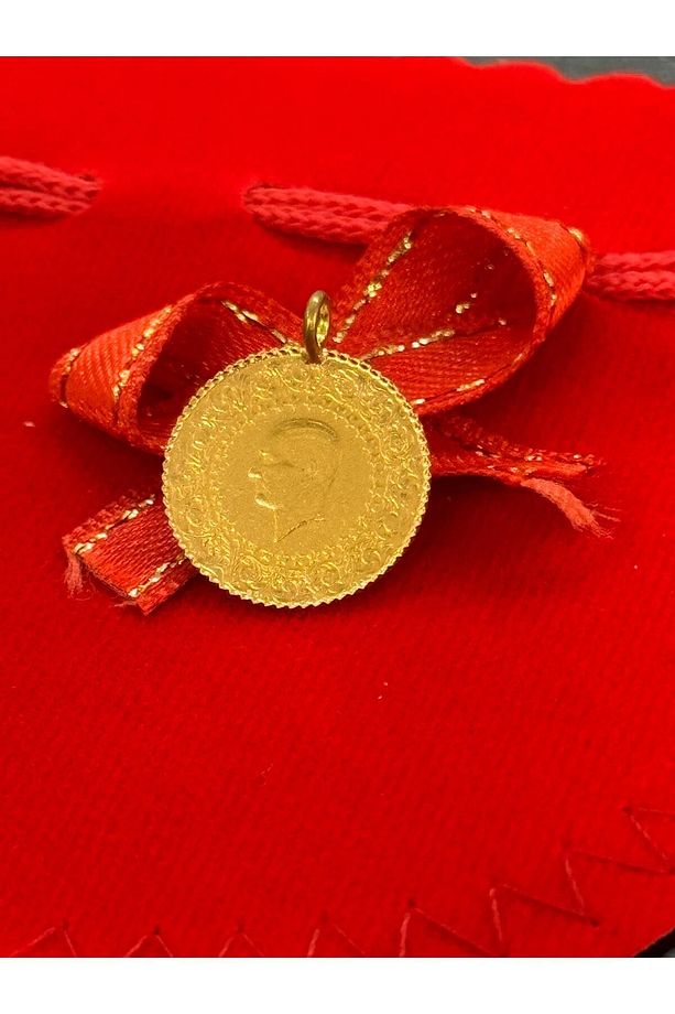 1 Adet Çeyrek Altın Eski Tarihli (KULPLU 22 AYAR) - 6