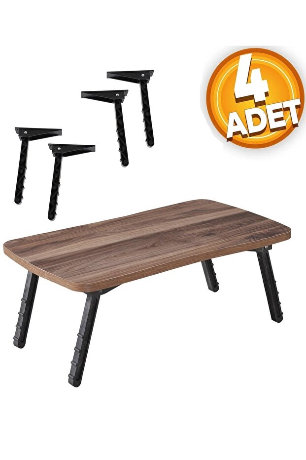 Yer Sofrası Ayağı Katlanır 4 Adet, Sevis sehpası Sini Ayakları Katlanır plastil 4 adet Ayak seti - 3