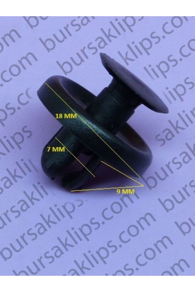 Toyota,Subaru,Gm Bumper Clip 90467-10183 (10 Pcs)