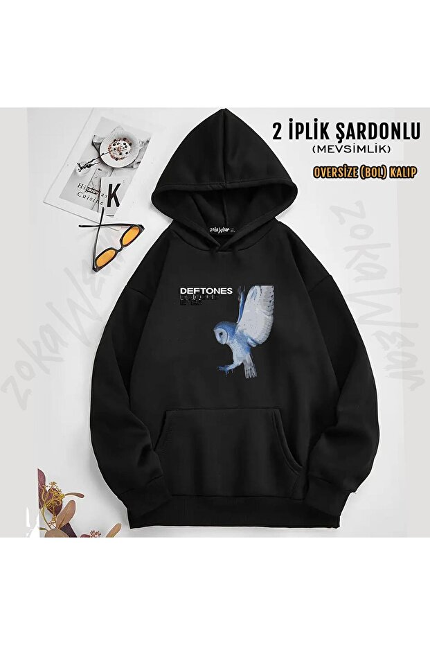 Diamond Eyes Deftones Printed Hooded Sweatshirt (2 Thread)