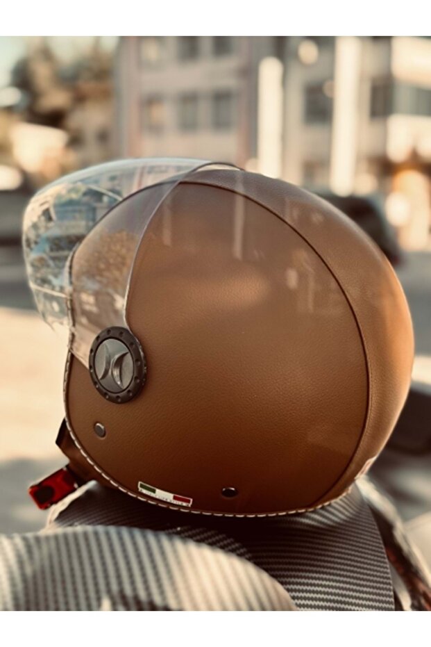 Sw 701 Leather Yarım Kask - 3