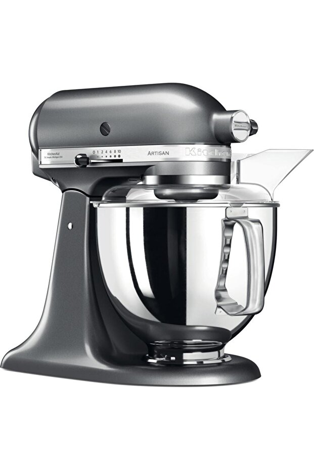 5ksm175psems Artisan 4.8 Litre Mutfak Şefi - Medallion Silver - 2