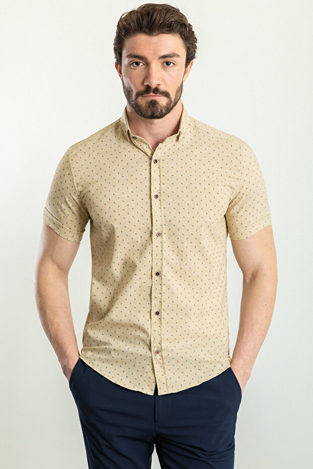 Shirt Top Button - 1