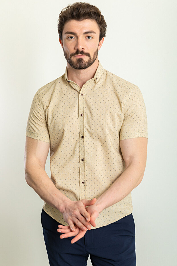Shirt Top Button - 3