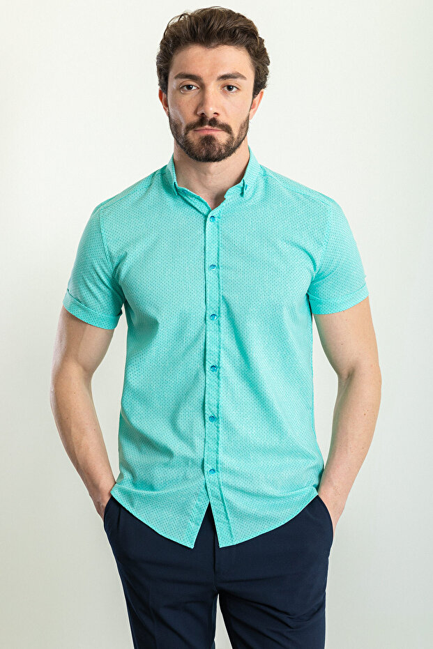 Shirt Top Button - 4