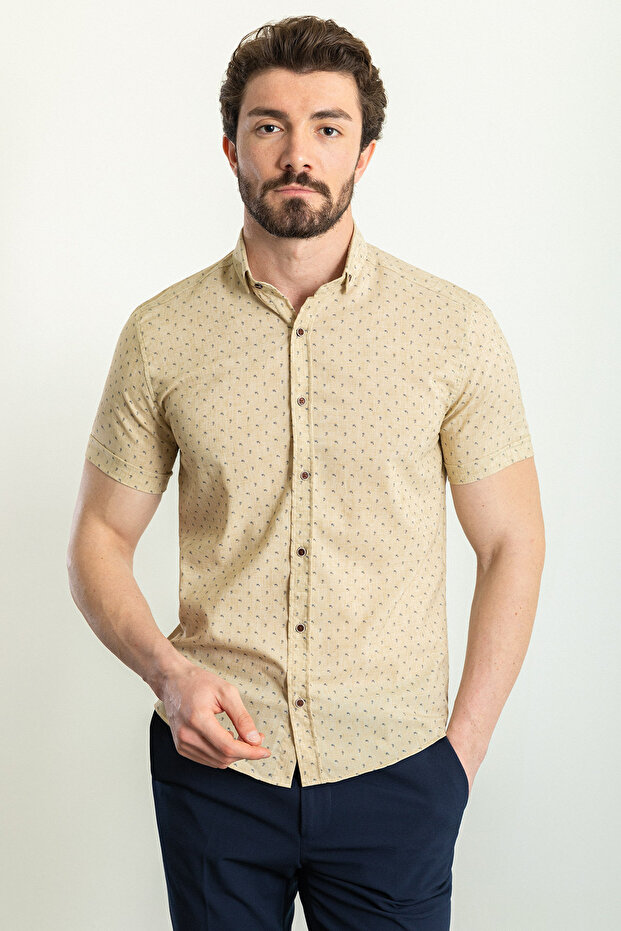 Shirt Top Button - 4