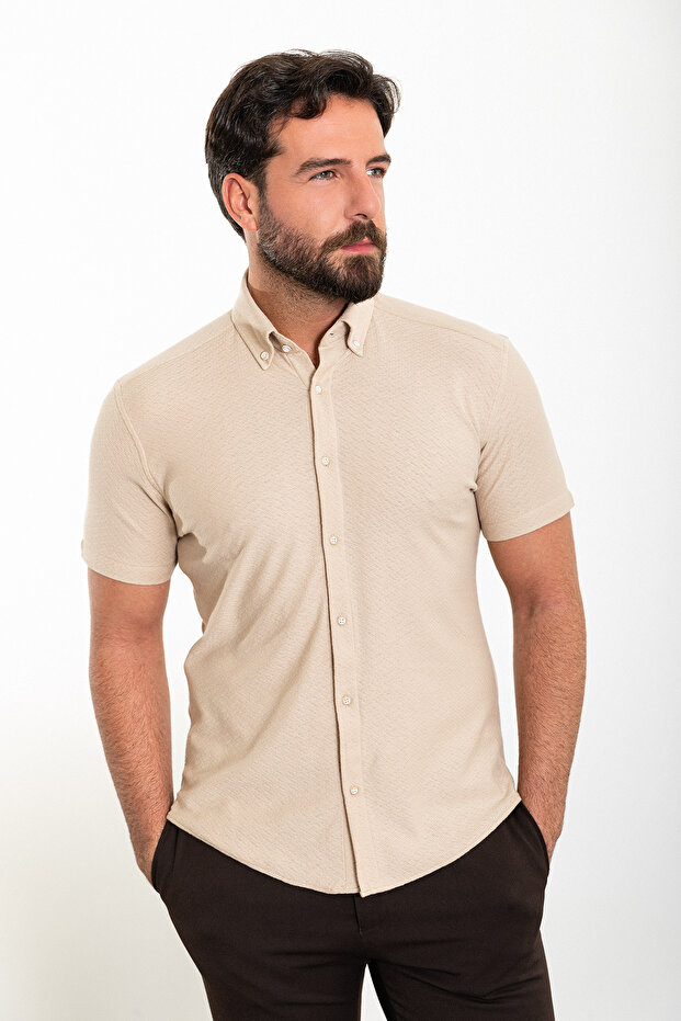 SHIRT TOP BUTTONED - 3