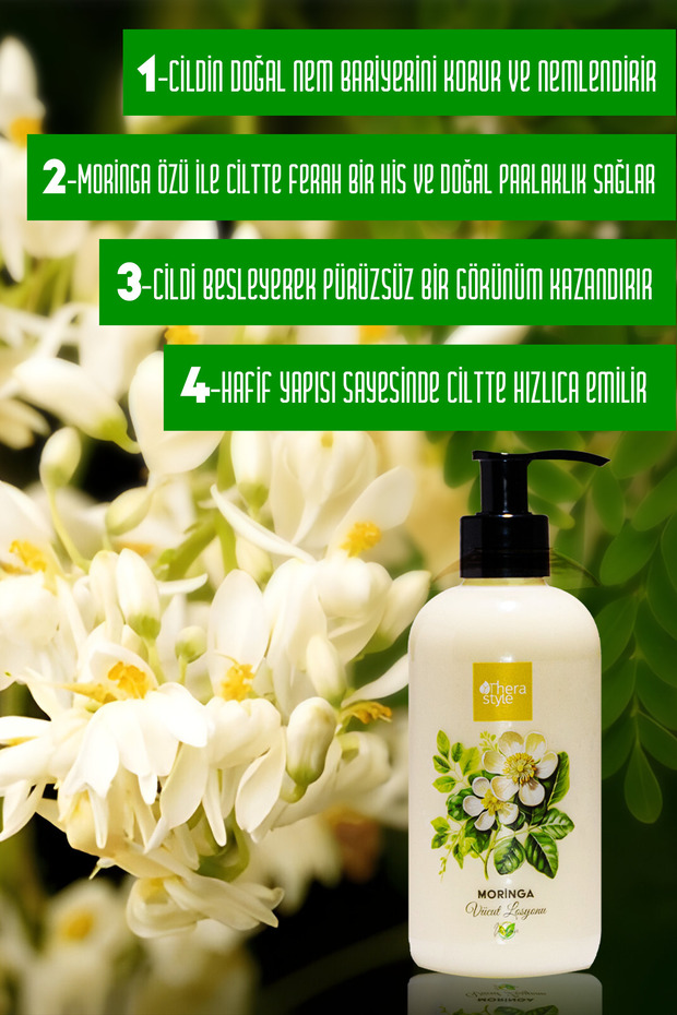 Moringa Intensive Moisturizing Body Lotion 250ml - 4