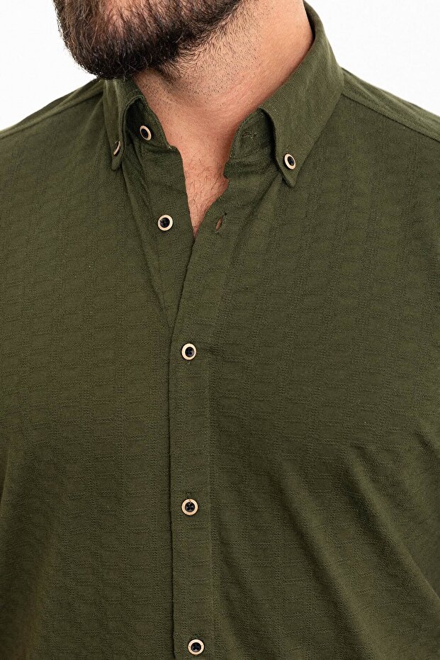 SHIRT TOP BUTTONED - 2