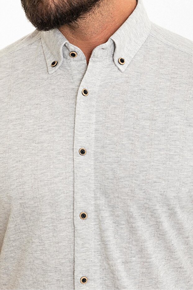 SHIRT TOP BUTTONED - 2