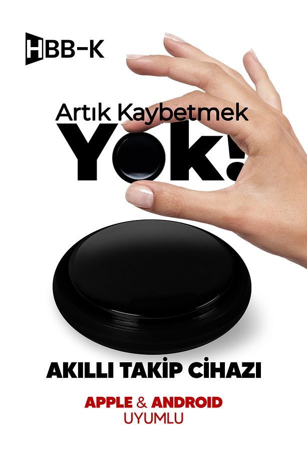 Plus Ios & Android Uyumlu Airtag Akıllı Gps Takip Cihazı - 1