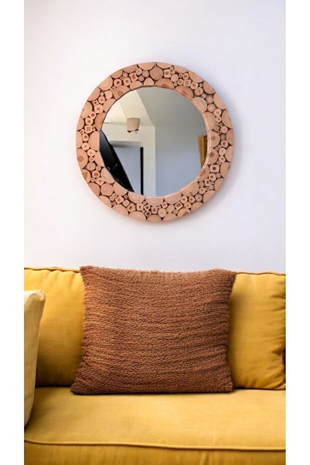 Ahşap Ayna - 1